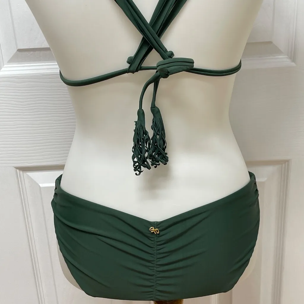 PQ‎ Olive Green Isla Tri Top Bikini - Image 3