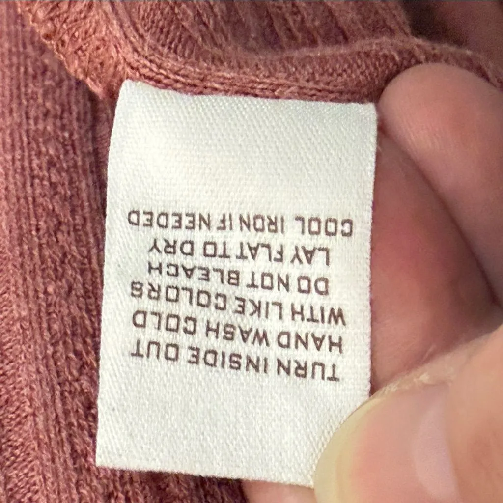 NWT BLU PEPPER Cozy Life Ribbed Knit Lightweight Lounge Cardigan, Large - Image 10