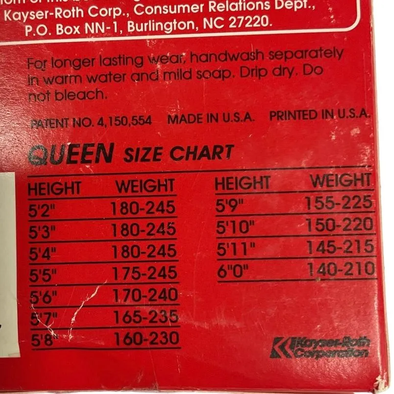 No Nonsense 3 Pack‎ Vintage Pantyhose with Reinforced Toe Size Queen Nude NWB Brown - Image 8