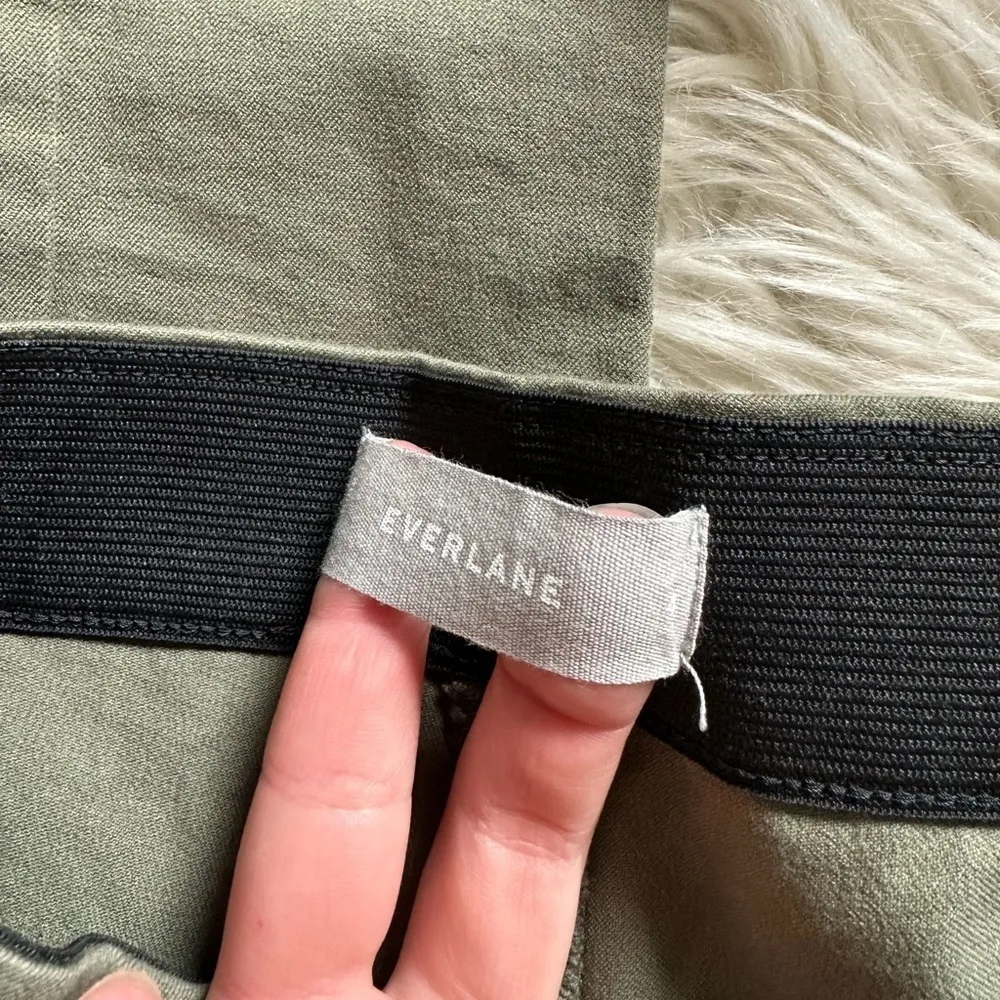 EVERLANE The Side Zip Stretch Cotton Pant - Image 6