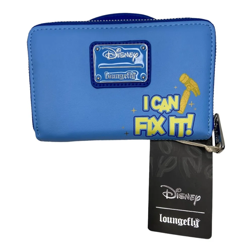 LOUNGEFLY I Can Fix-It Felix Wreck-It Ralph 6 Slot Clutch Wallet - Image 3