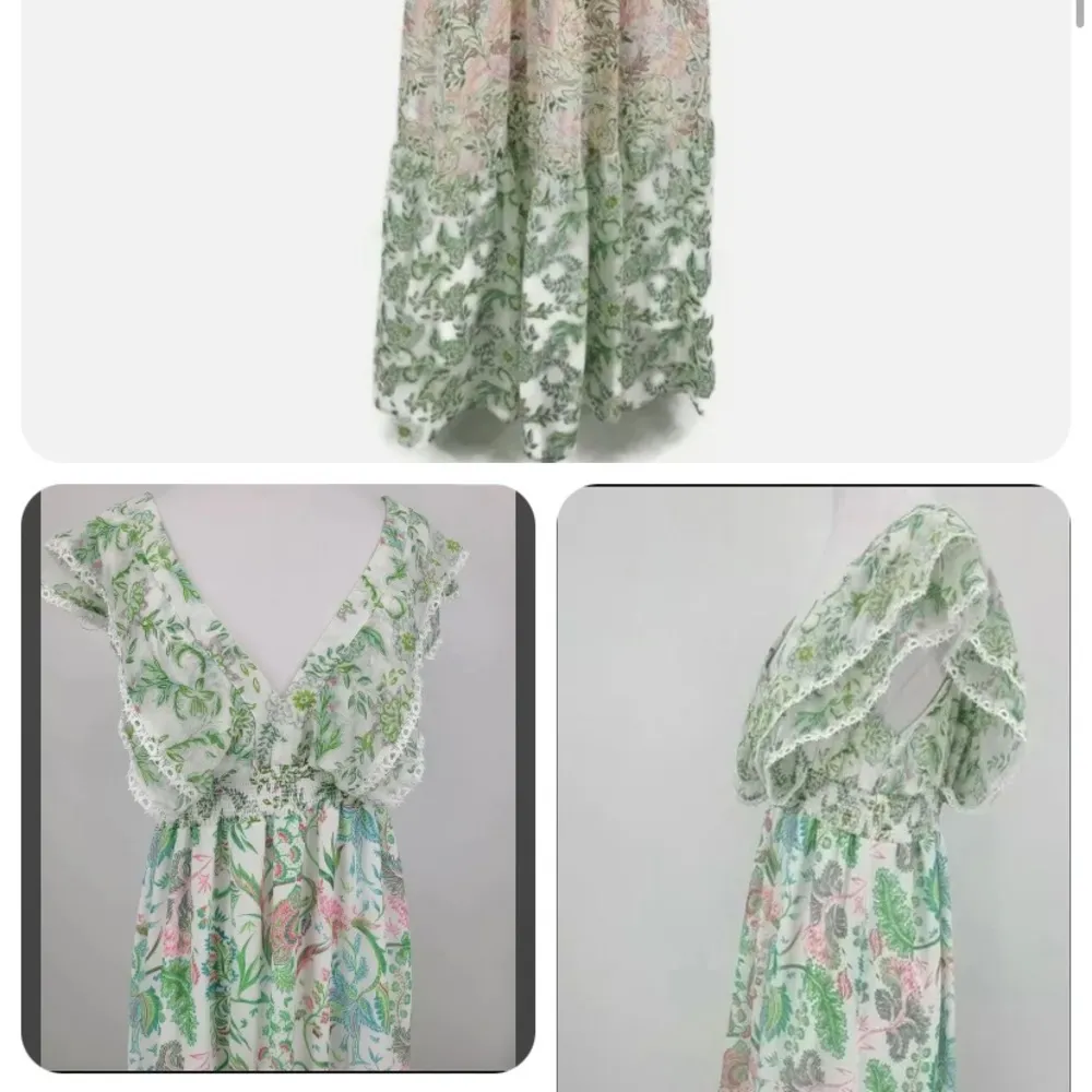 House of Harlow 1960 boho maxi dress size med - Image 4