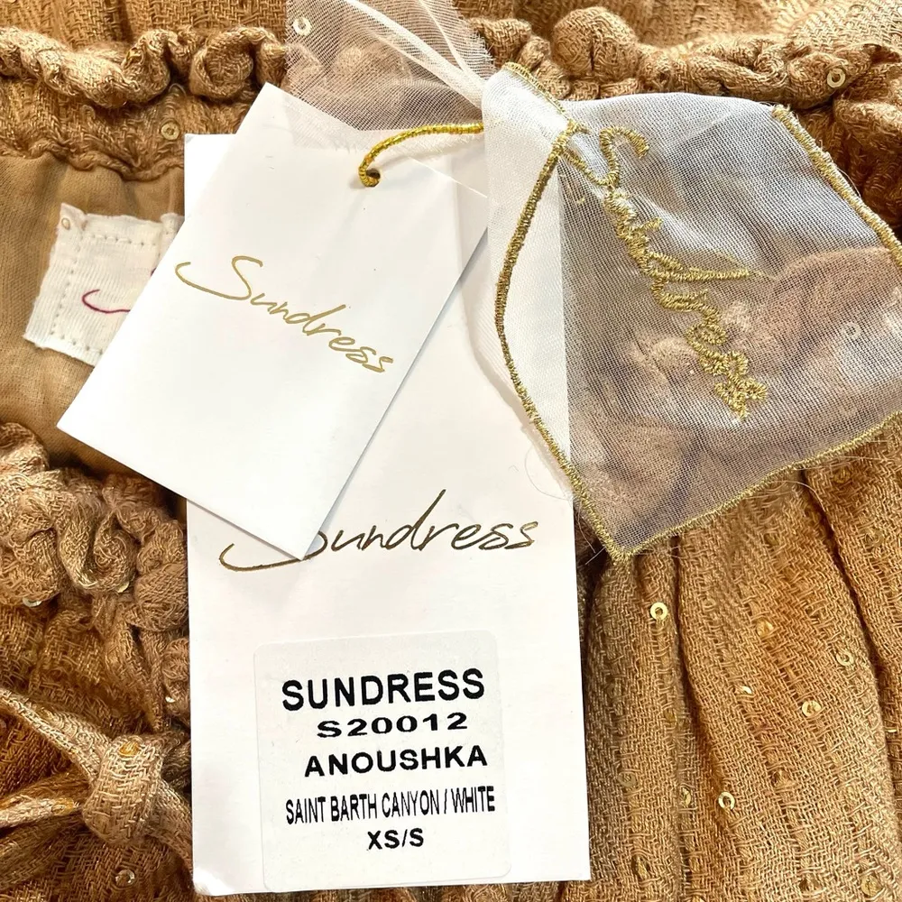 Sundress x Revolve Anoushka Strapless Dress in Saint Barth Canyon Size XS/S - Image 10