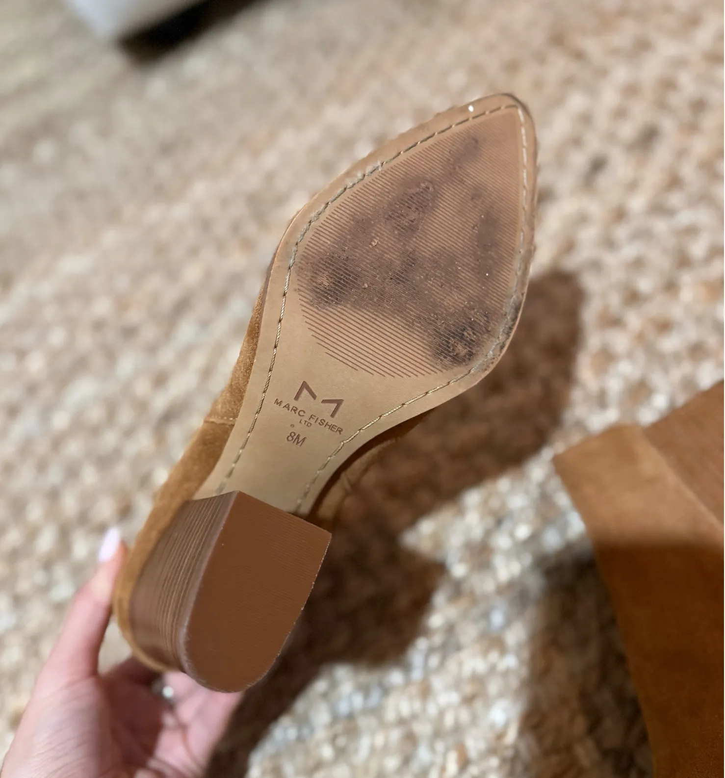 Marc Fisher Booties Suede - Image 3