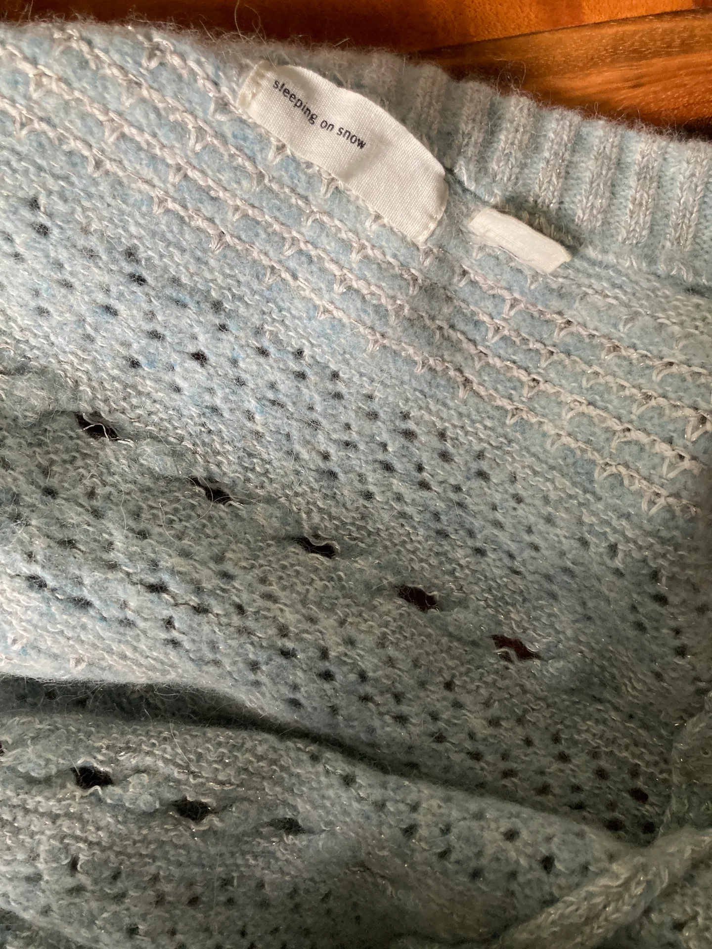 Anthropologie Sleeping On Snow Sweater - Image 4