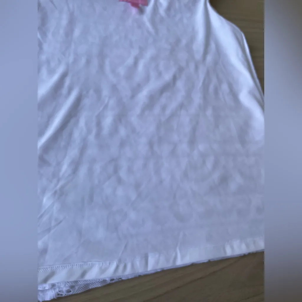 Lilly Pulitzer White Lace Cold Shoulder Blouse - Image 10