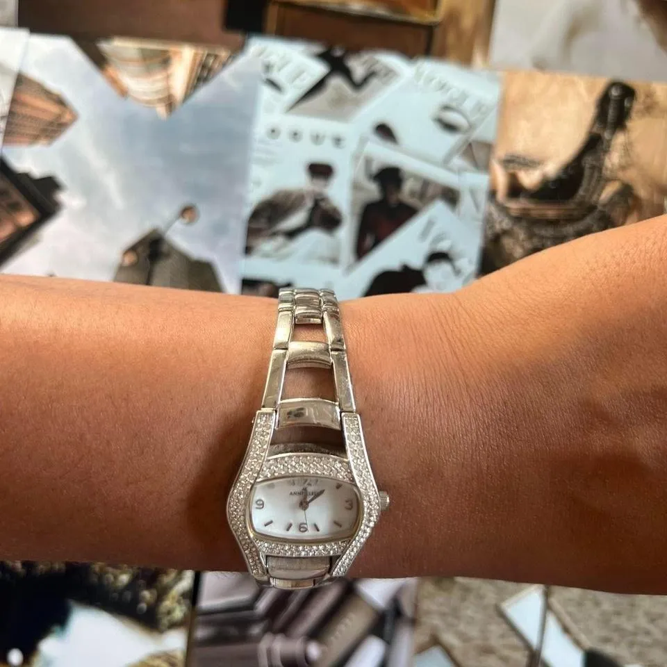 Anne Klein SILVER TONE AK  WATCH - Image 3