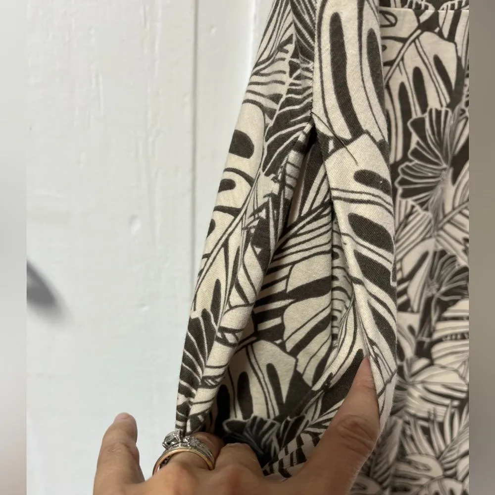 Pact Tank Organic Cotton Blend Fit Flare dress shelf bra pockets size med - Image 4