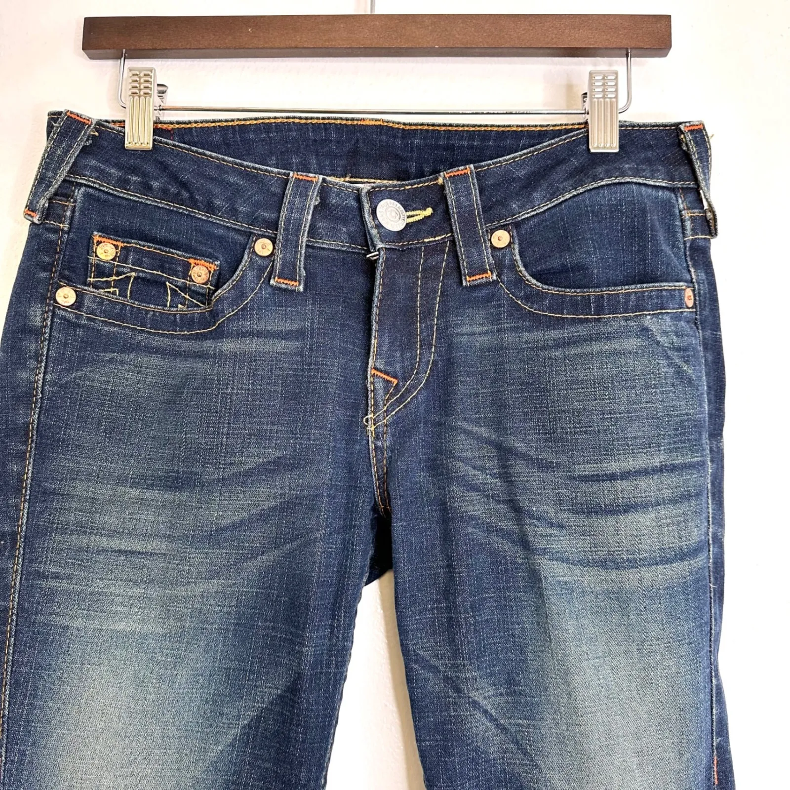 True Religion Johnny Low Rise Bootcut Jeans Size‎ 29 - Image 2