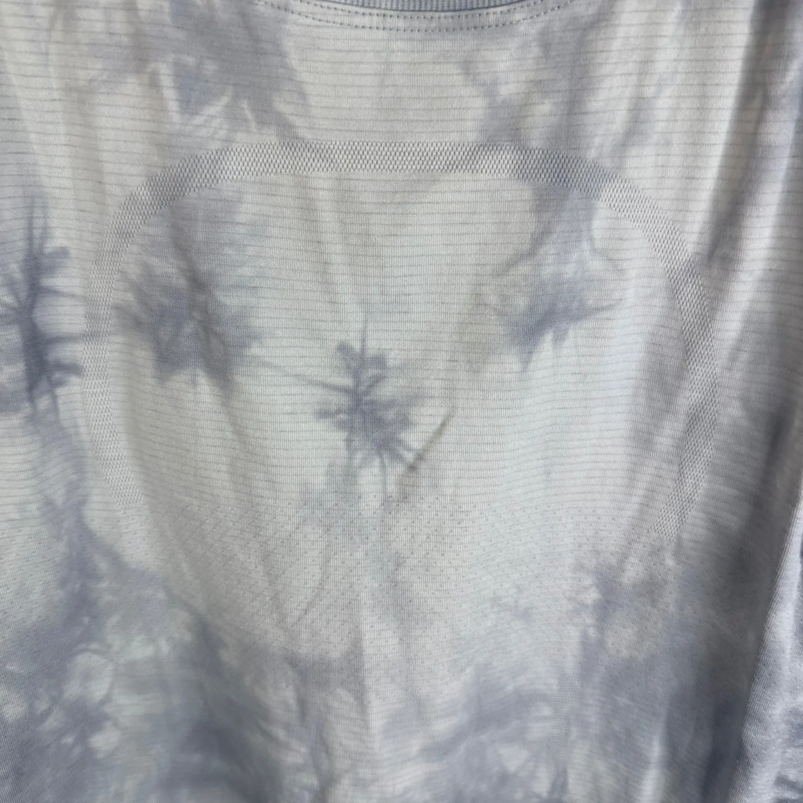 Lululemon Swiftly Tech Tank Top 2.0 Gray Wash Tie Dye Racerback Athletic Size 6 - Image 2