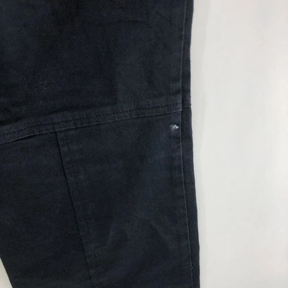 Polo Jeans Co Ralph Lauren Womens Jeans Boot Cut Split Hem Stretch Black 2 - Image 3