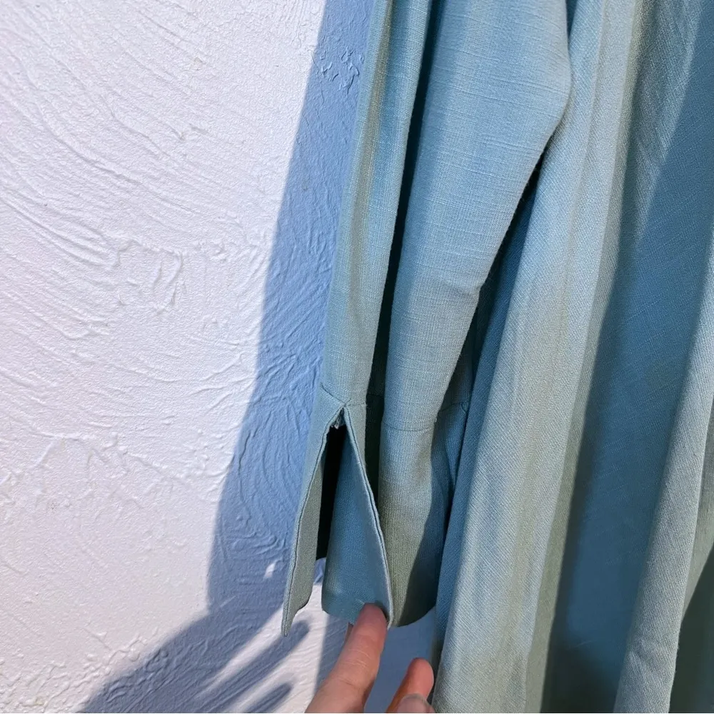 Free People Clear Skies Cold Shoulder Dress Size Small S Asymmetric oversized - Image 7