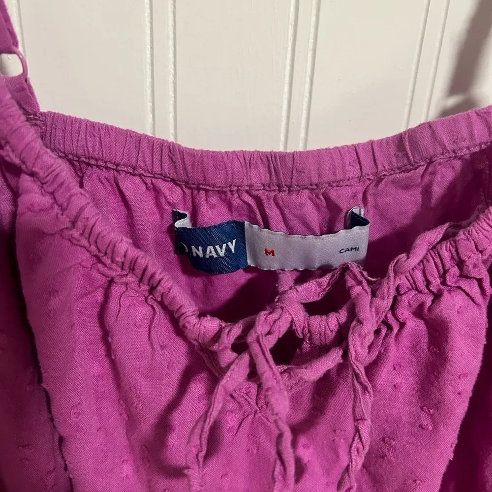 Old Navy Tiered Mini Cami Swing Dress - Image 4