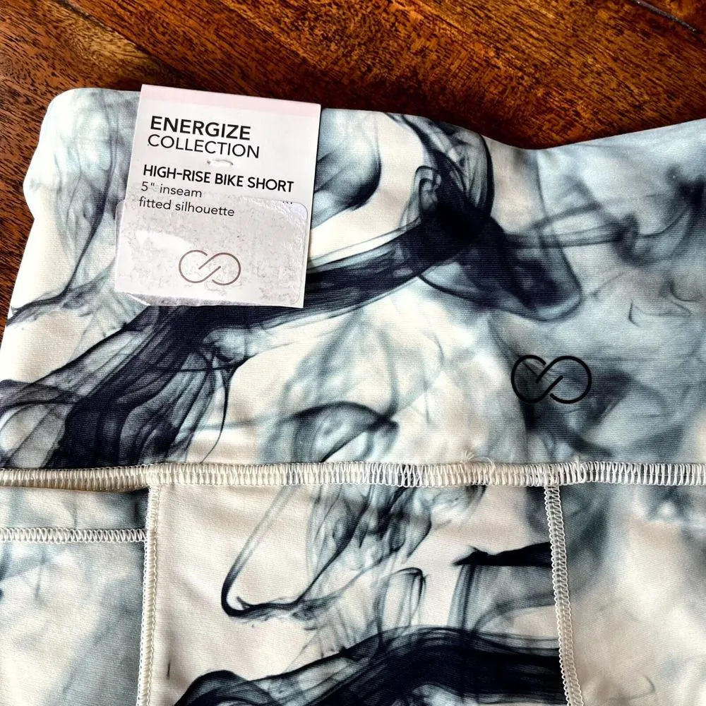 Calia Biker Shorts Women's 2XS Multicolor Smoke Nylon Stretch High - Image 7