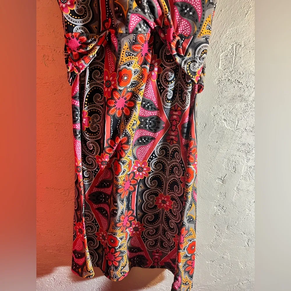 PRANA Vibrant Multicolor Sleeveless Dress, beautiful activewear dress, perfect - Image 6