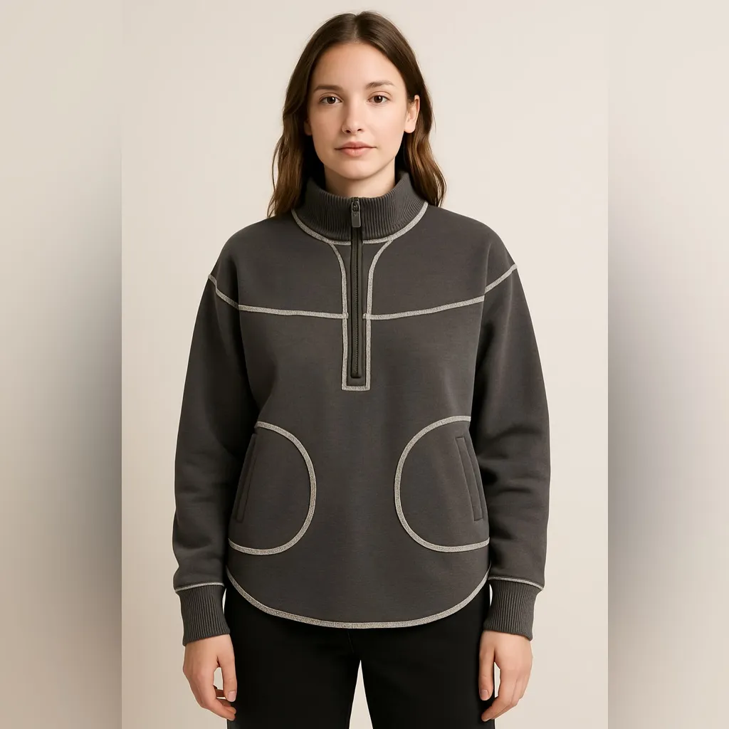 Free People REVERSIBLE Mountain Dreamin’ Fleece size Medium Large - Image 3