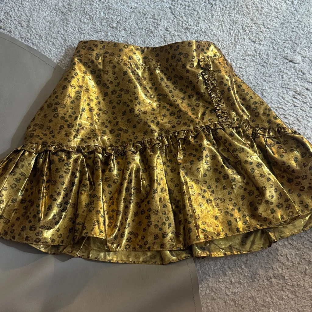 NWT LoveShackFancy Jovanna Mini Skirt - Image 4