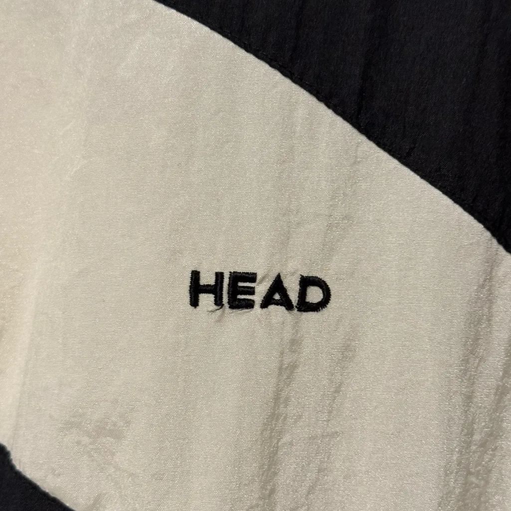 Head Sportswear Vintage Full Zip Windbreaker‎ Abstract Pattern Size Large - Image 3