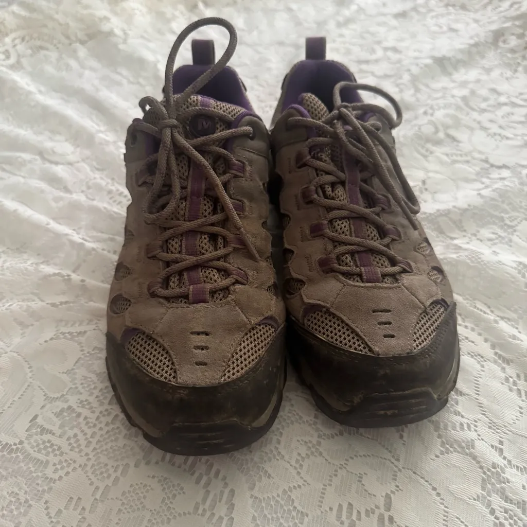 Merrell Hiking Boots Women’s US 8.5 Select Dry Brindel Imperial Purple Gorpcore - Image 2