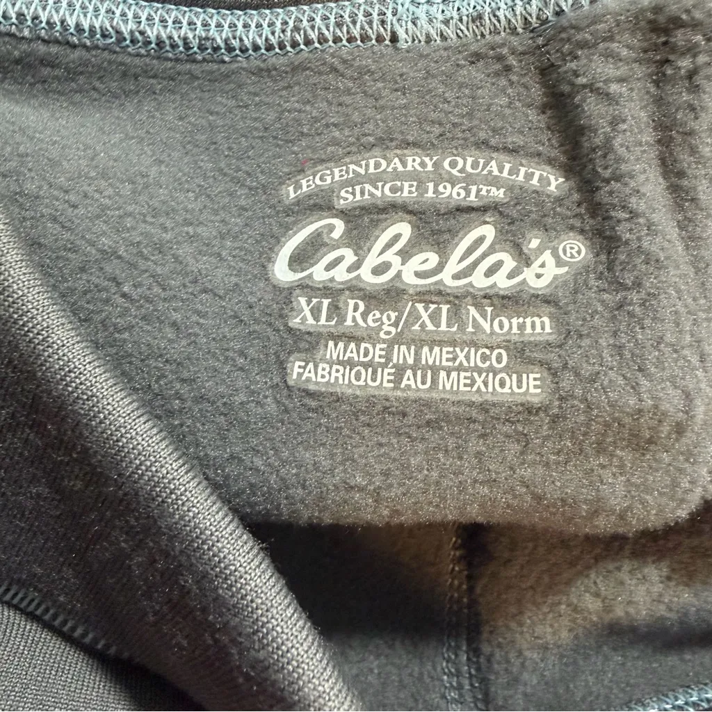 Cabela's polartec power stretch tights bottoms women's XL NWT Gray - Image 8