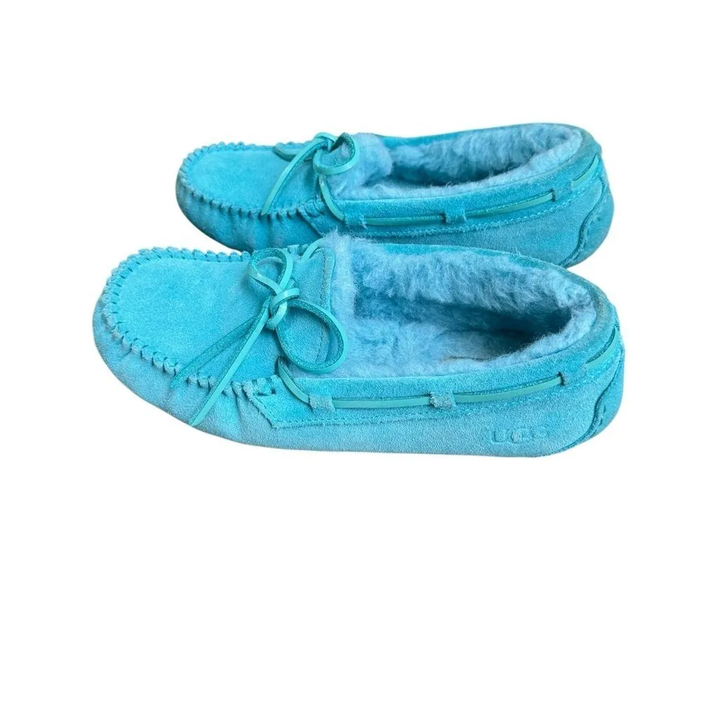 UGG Dakota Moccasin Slippers in clear water 6 women’s - Image 4