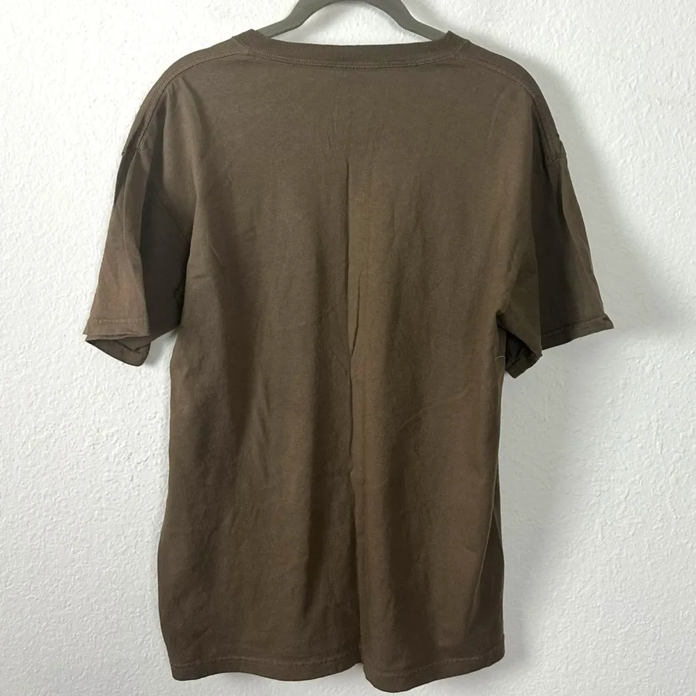 Vintage Y2K The Mountain Horse Tee Medium Leather Tag Western Native American - Image 3