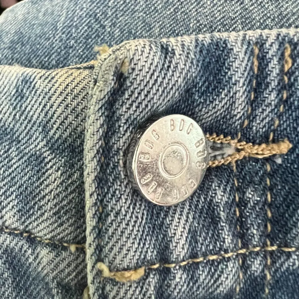 NWOT BDG Flare Leg Tie Back Y2K 70s Flared Style Denim Jeans Size 25 - Image 6