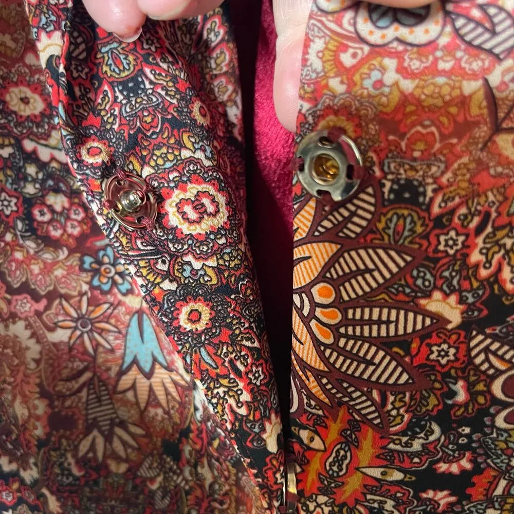 Bronx and Banco Odessa Floral Print Blazer Dress sz S No belt - Image 7