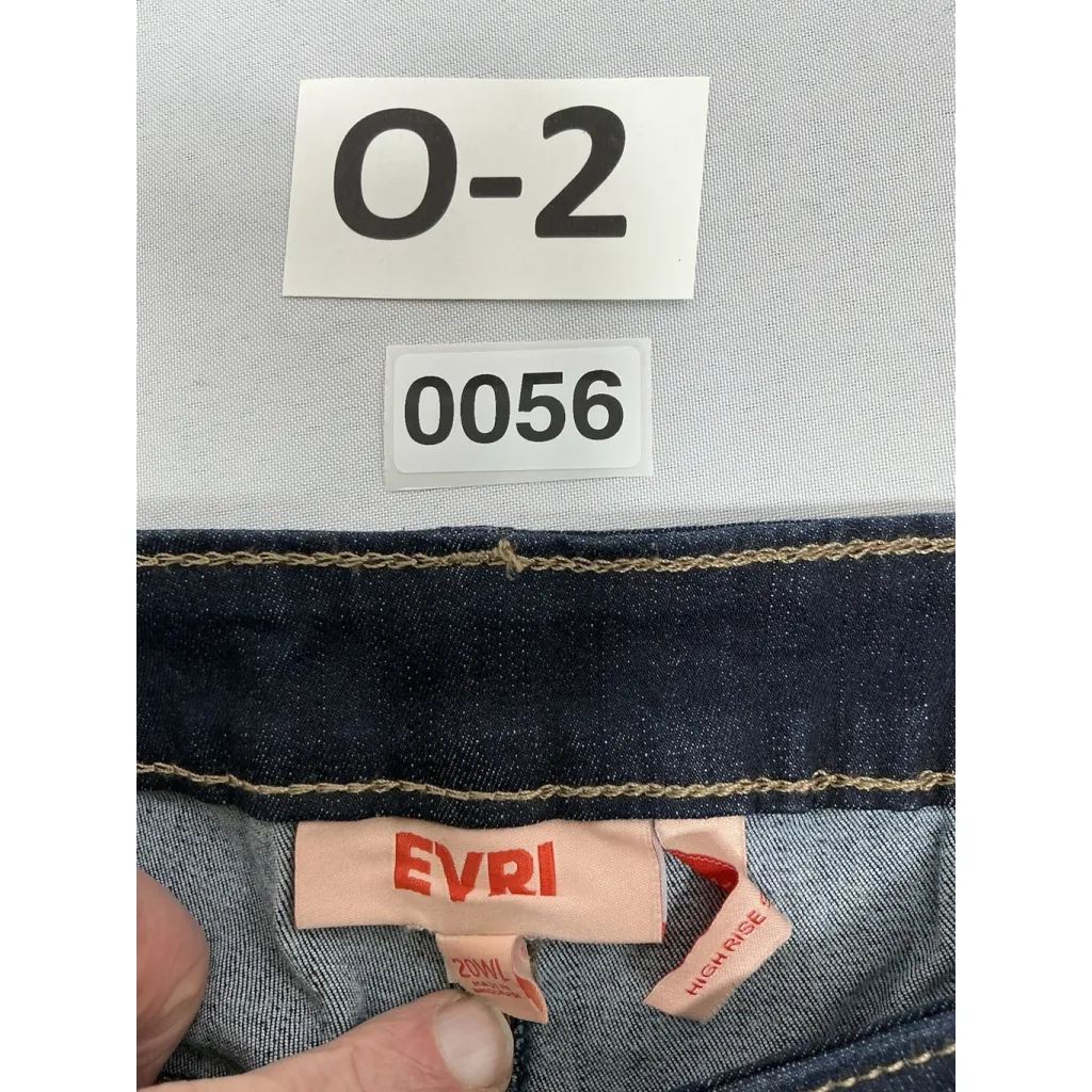 Womans New EVRI Blue Jeans 20 WL Skinny 0056/O - Image 5