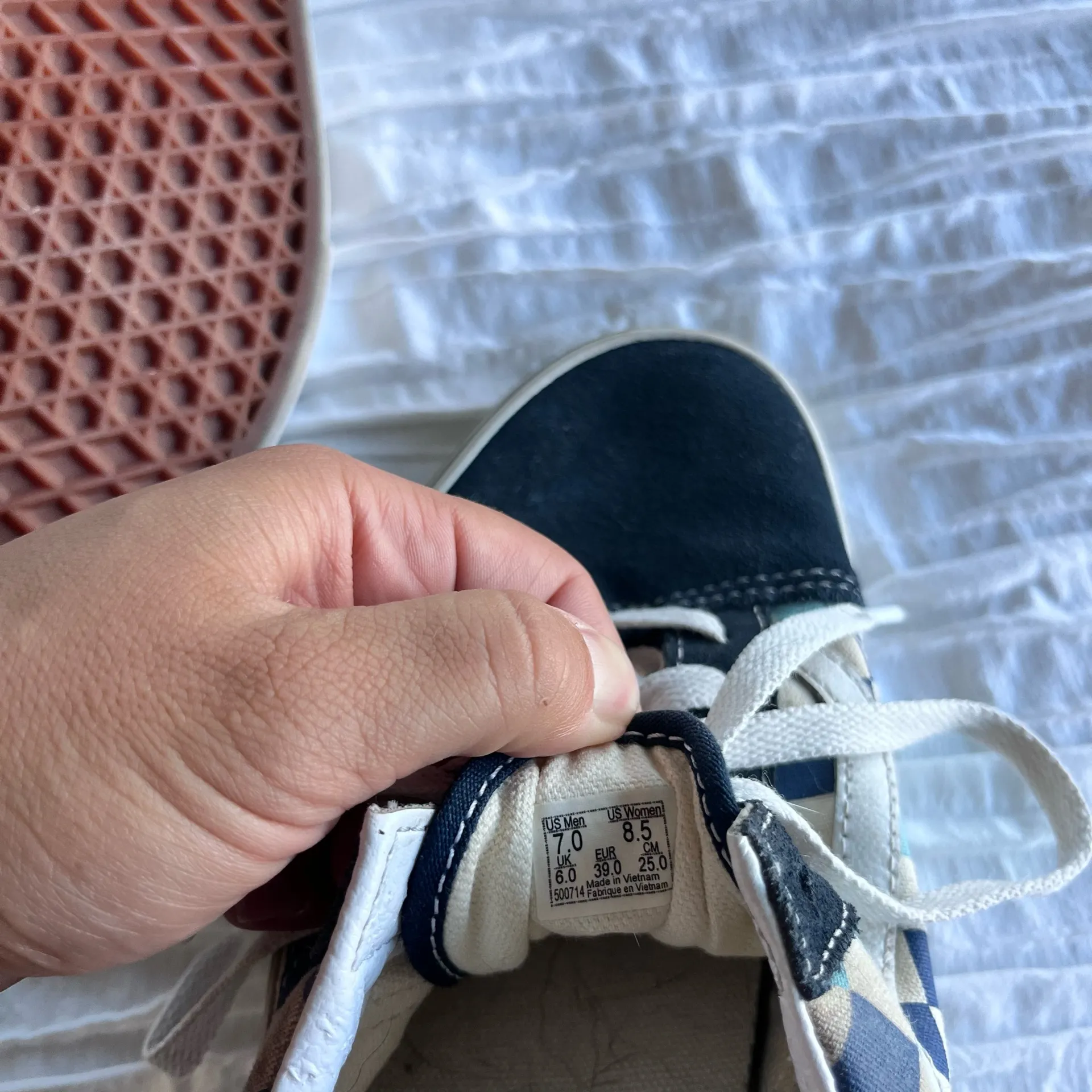 Blue Old Skool Vans Sneakers - Image 4