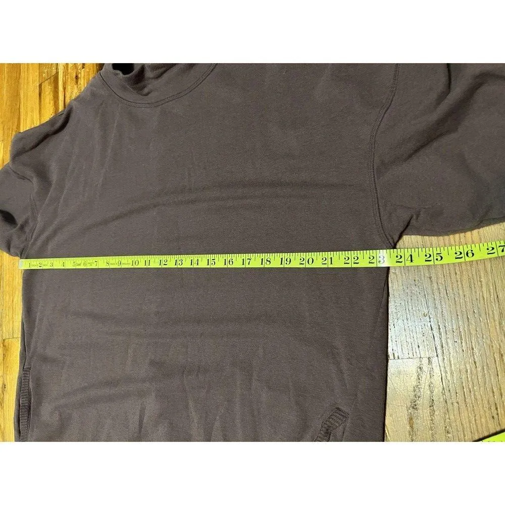 Free People Movement Zipper Back Oversized Mock Neck Pocket Sweater Size Medium - Image 10