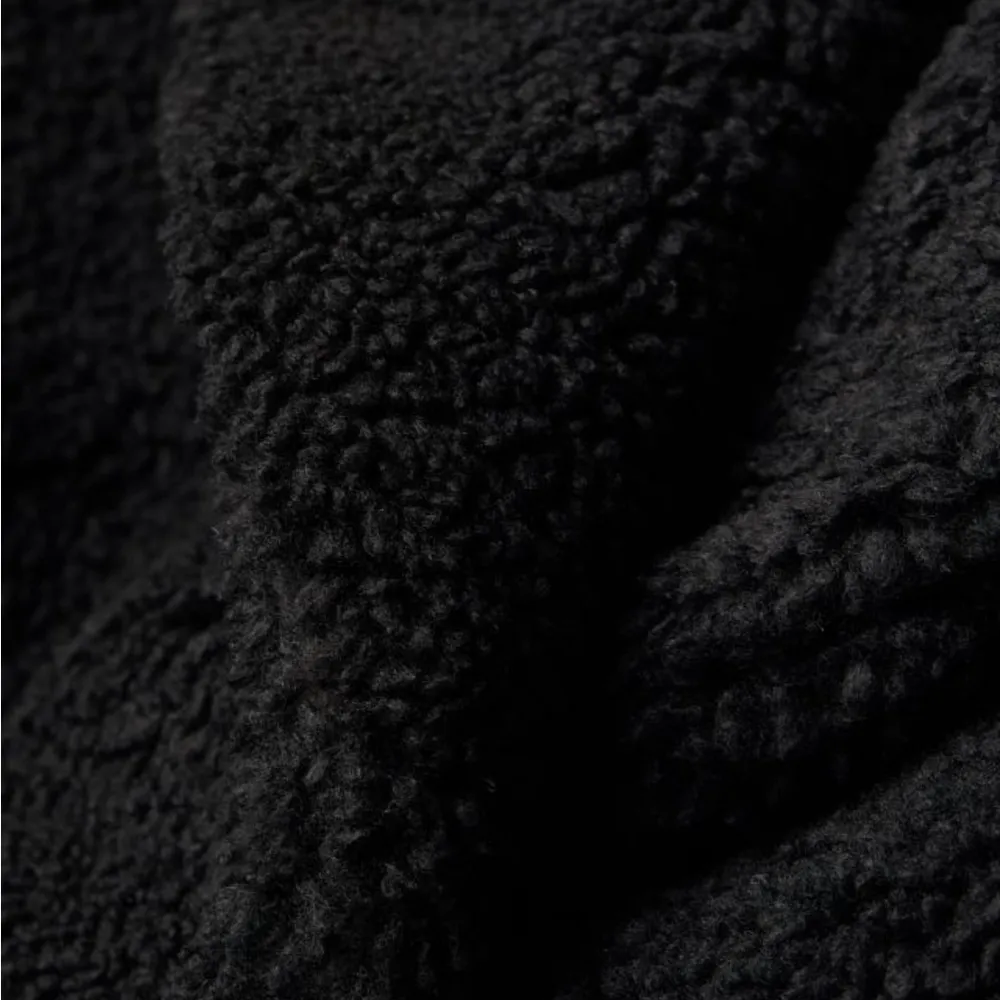 H&M Short Faux Shearling Coat - Image 8