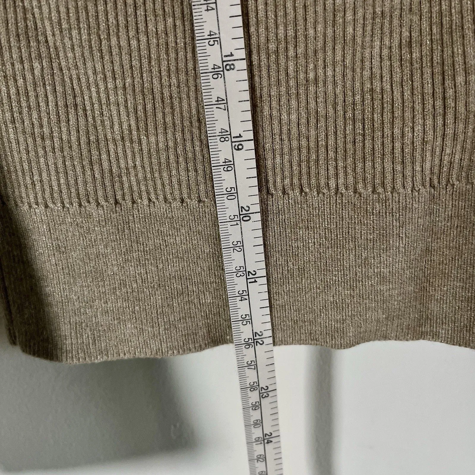 Jonathan Simkhai Staple Sleeve Zip Front Knit Sweater women’s M Size M - Image 6