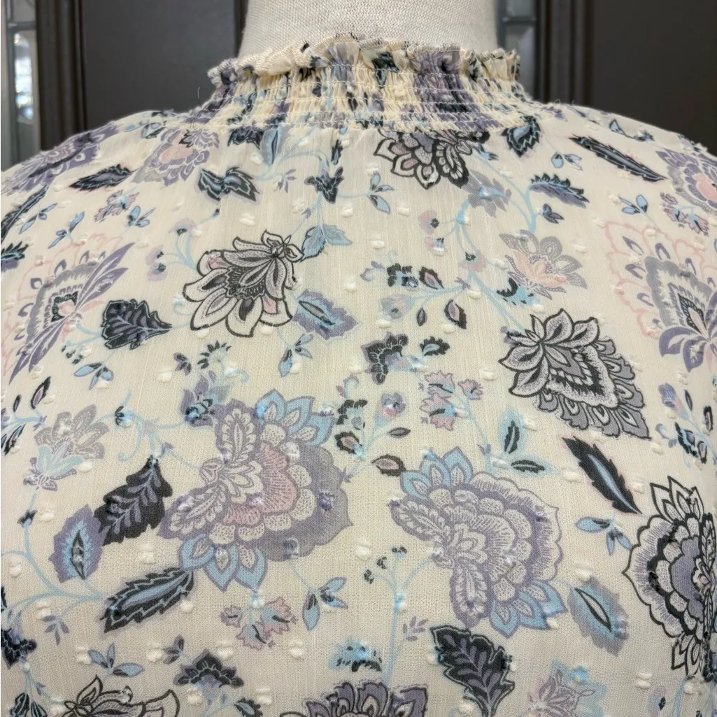 Torrid Midi Clip Dot Mock Neck Dress | Size 3X - Image 4