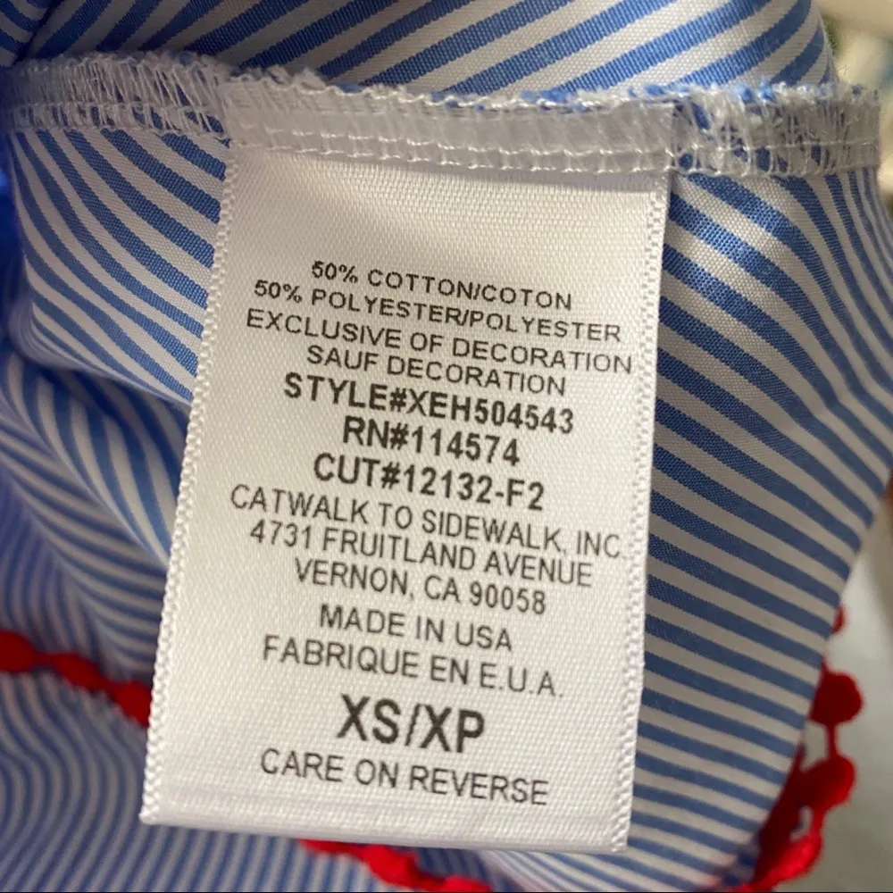 NWOT Pleione tiered babydoll top - Image 4