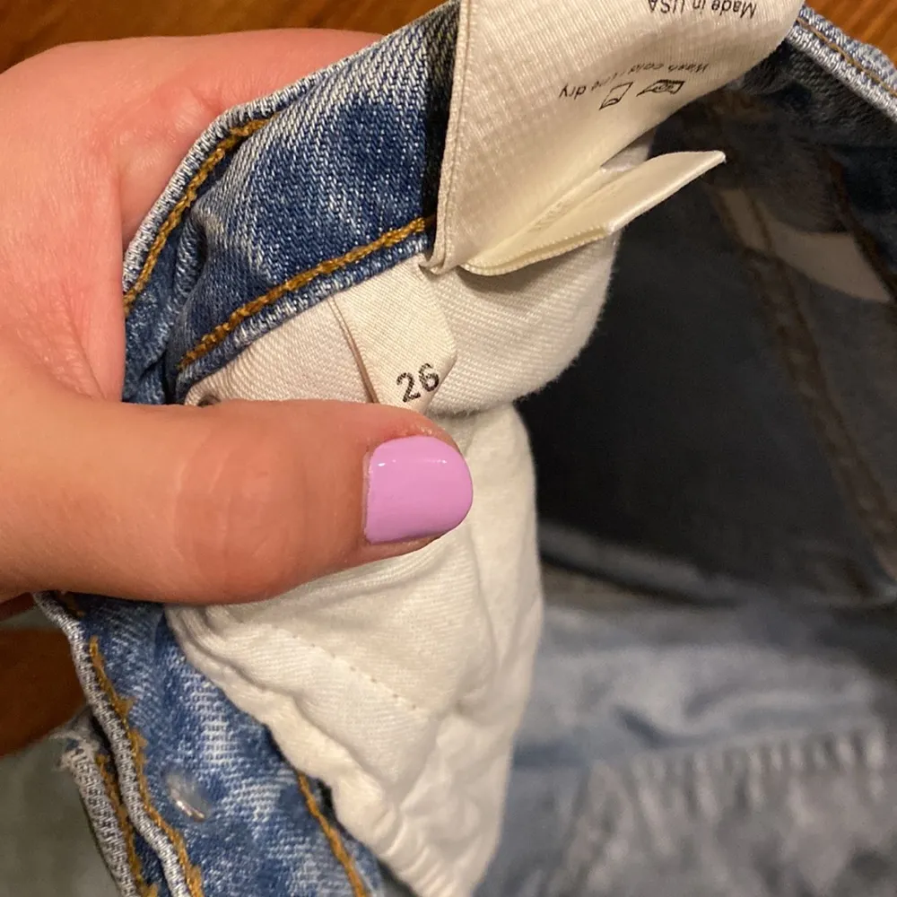 Reformation Distressed High Rise Cynthia Jean - Image 3