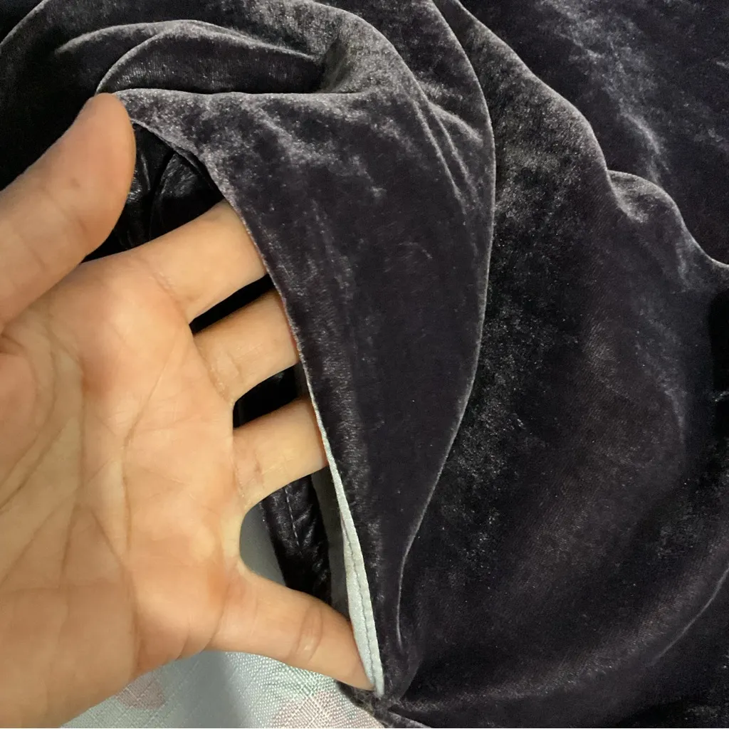 CP Chades silk blend tonic dress dark purple - Image 9