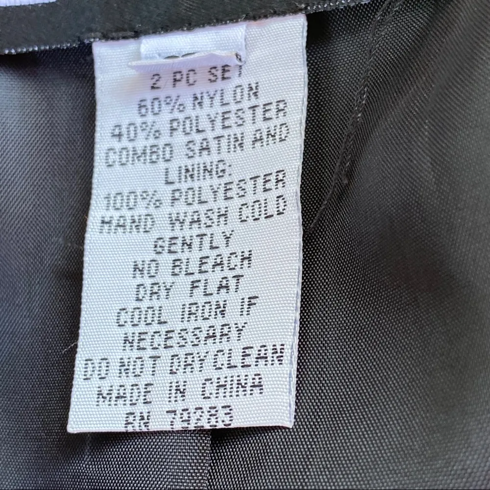 Collections by Lourea 2 Piece Jacket Black Size L - Image 15