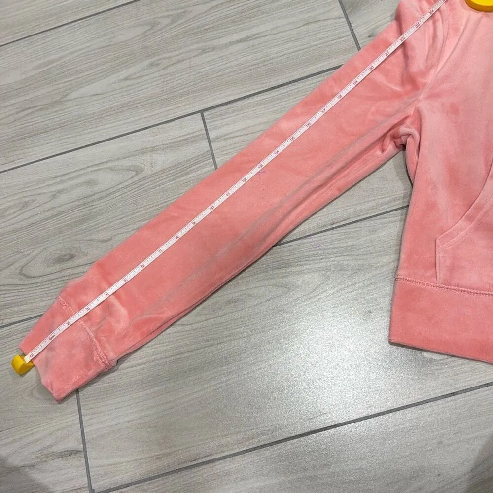 NWT juicy couture Strawberry ice pink track suit size medium   Bedazzled butt an - Image 13