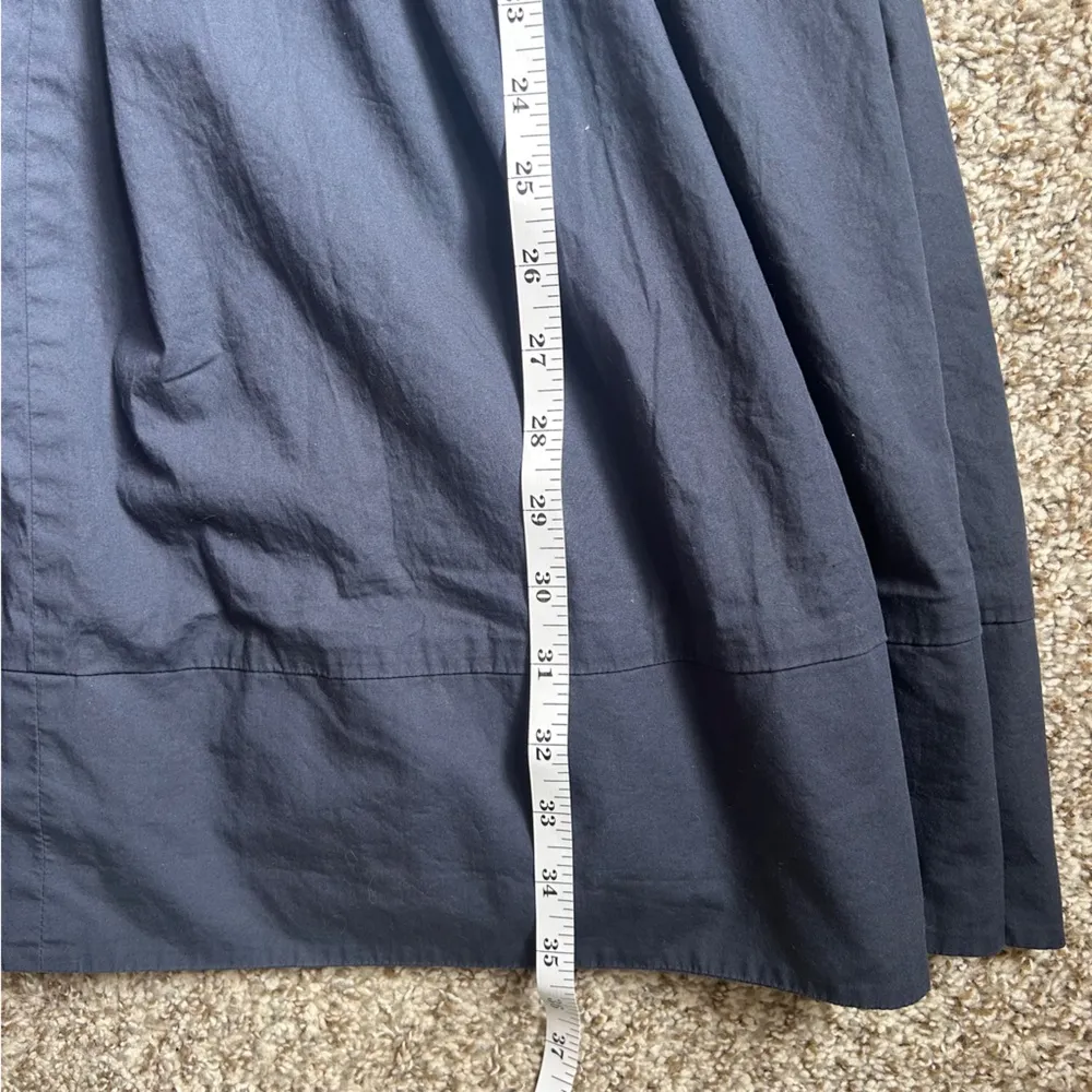 Sara Campbell Navy and White Striped Casual Dress Stretch Comfy Nautical 2 - Image 7