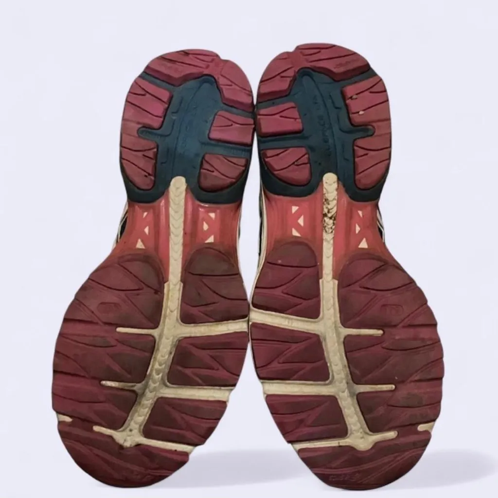 ASICS Gel Flux 3 Women's Size 9.5 Blue/Pink Running Athletic Shoes Sneakers - Image 6