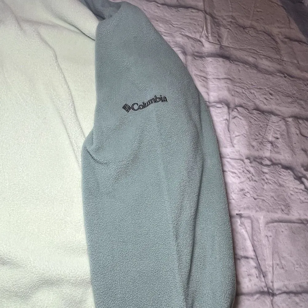 Columbia Fleece Pullover Quarter Zip‎ Activewear Top Layer XL - Image 2