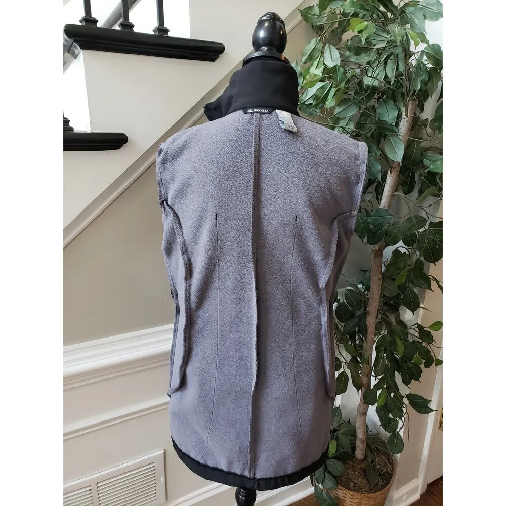 Snozu Trailblazer Jacket Womens Small Black Fleece Lined Long Sleeve Full Zipper - Image 5