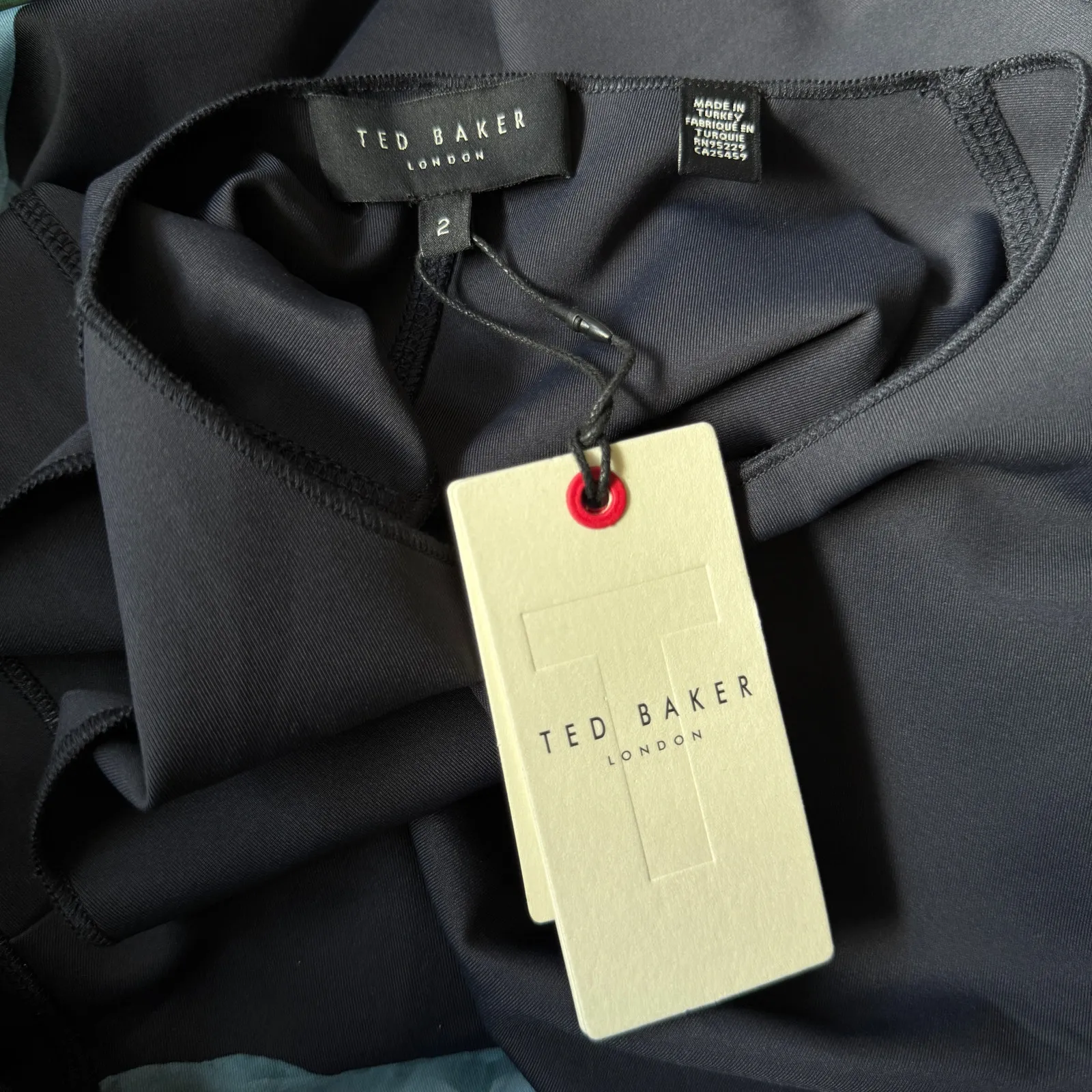 Ted Baker Cloudi Bodycon Dress Blue Size 2 NWT‎ - Image 8