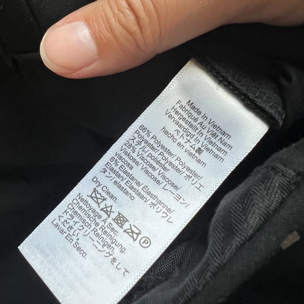 NWT J Crew Carreman black suit pants size 8 - Image 11