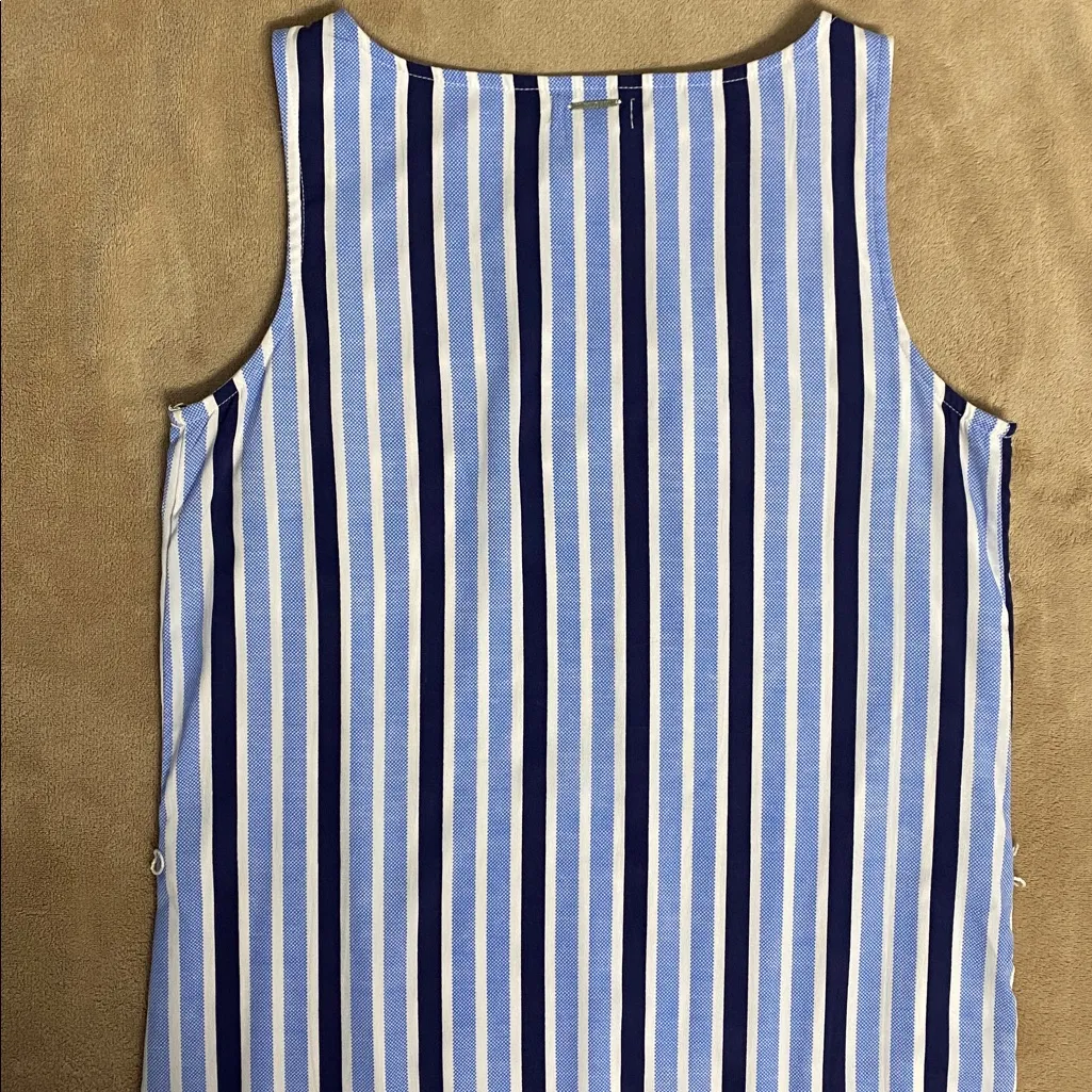 U.S. Polo Assn. Nautical Striped Maxi Dress with a Rope Belt Women’s Medium - Image 11