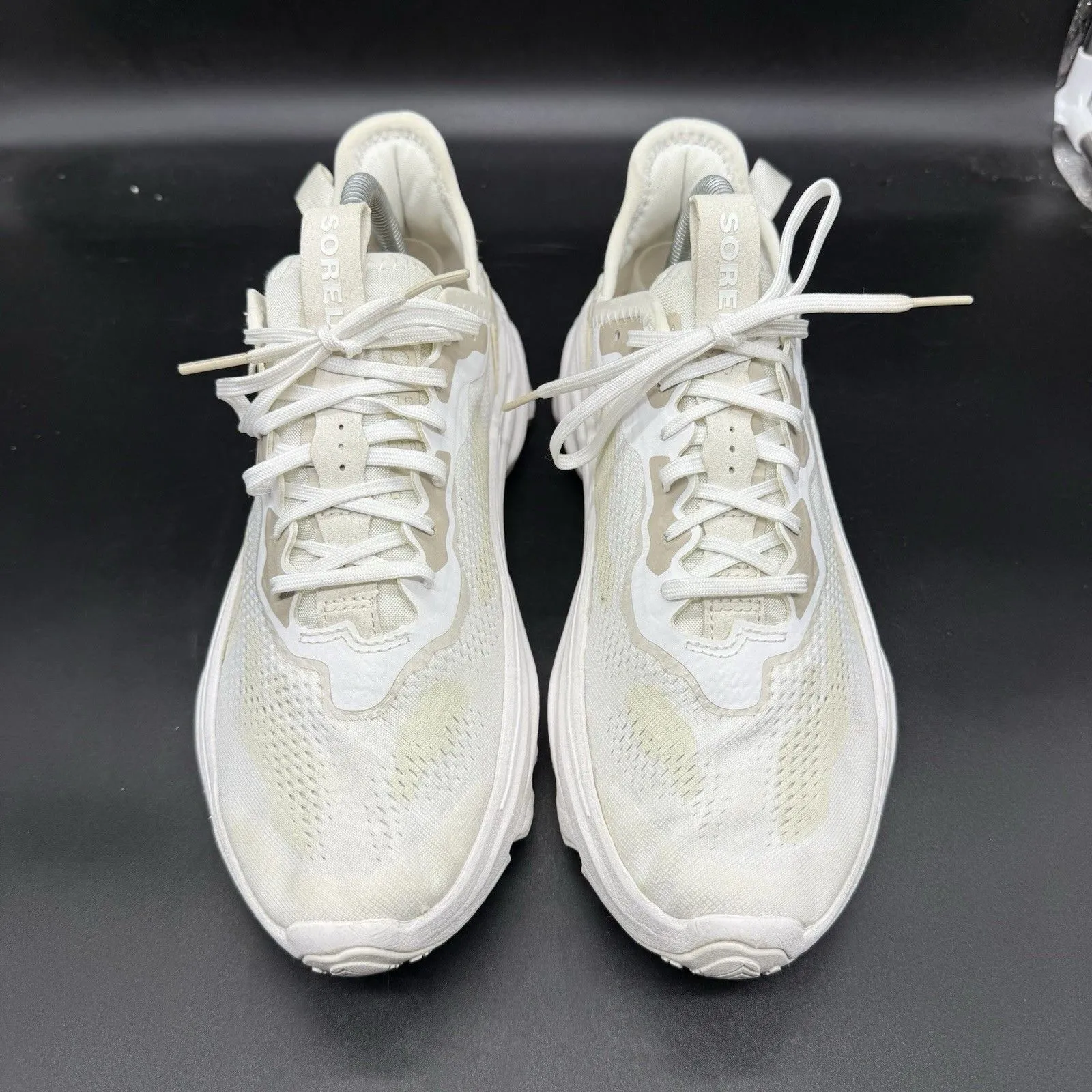 Sorel Kinetic Breakthru Day Lace Womens Size 10 White Hiking Shoes NL4689-100 - Image 3