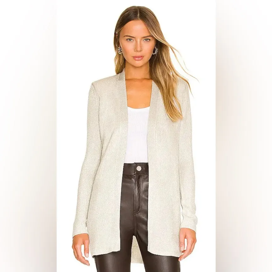 L'AGENCE 
Rhea Tie Knit Cardigan - Image 6