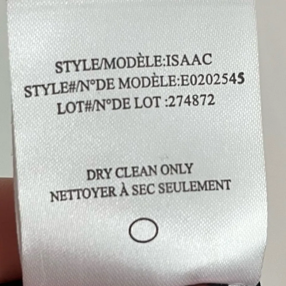 Theory • Navy White Isaac Tank Top 100% Silk - Image 4