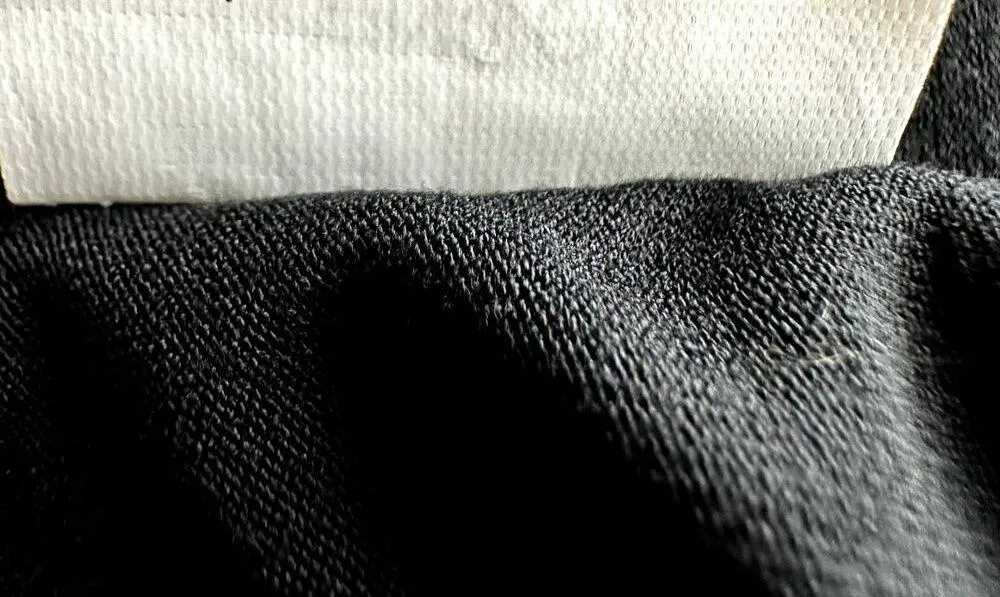 Vince Scoop Neck Maxi Tank Dress Chambray Back Pullover Flowy Black Medium - Image 5